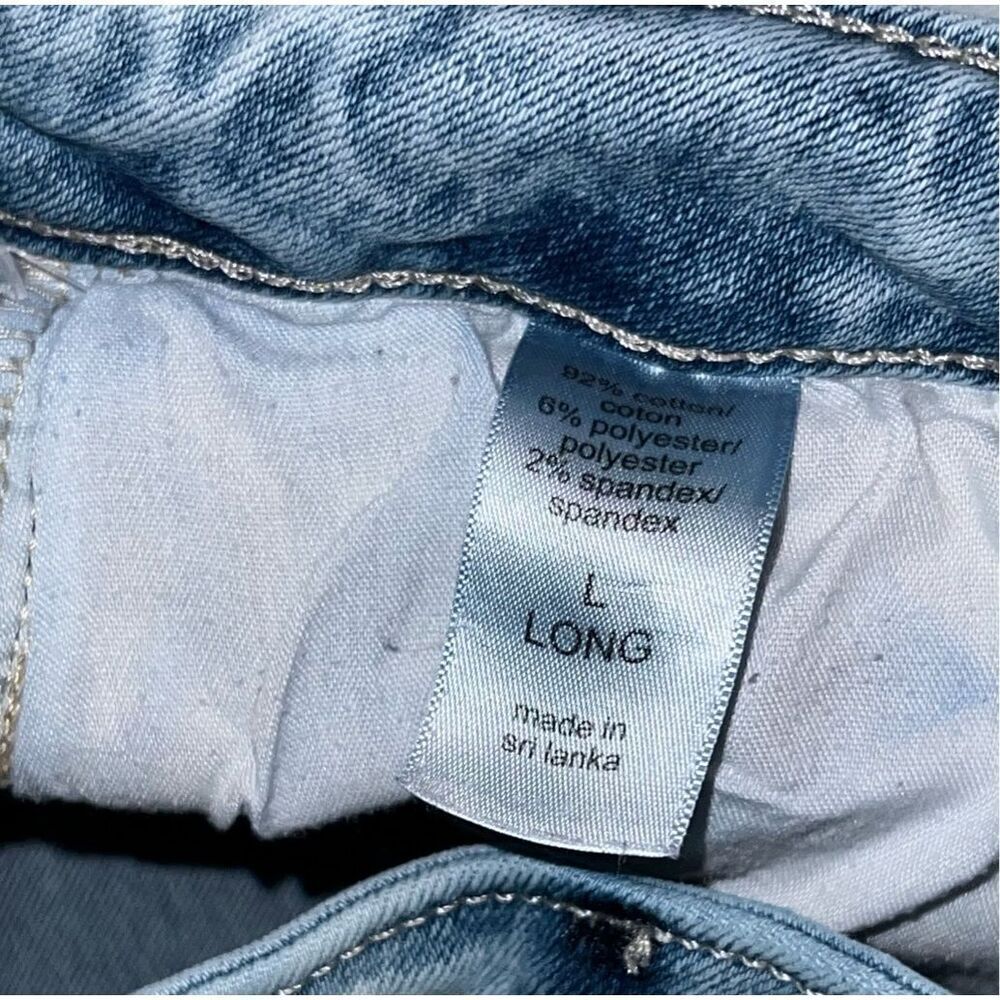 Maurices Button Fly High Rise Jeans Size Large Long 32x30 #168 - Picture 3 of 8